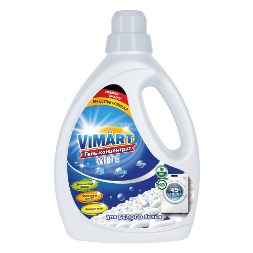 Гель для стирки белого белья, 1,35 л Гель для стирки белого белья, 1,35 л