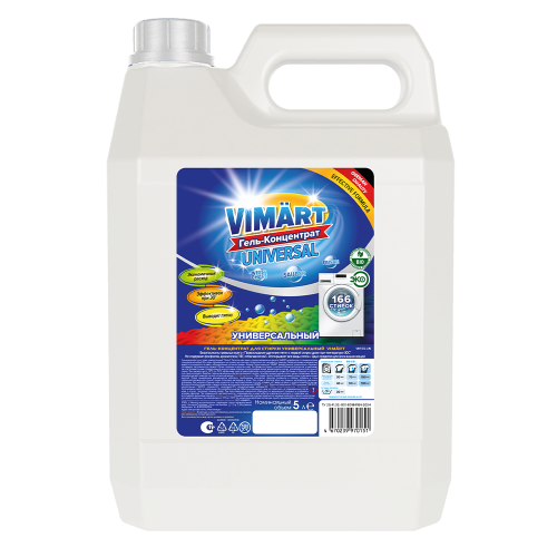 Гель-концентрат для стирки универсальный 5л Гель-концентрат для стирки универсальный 5л